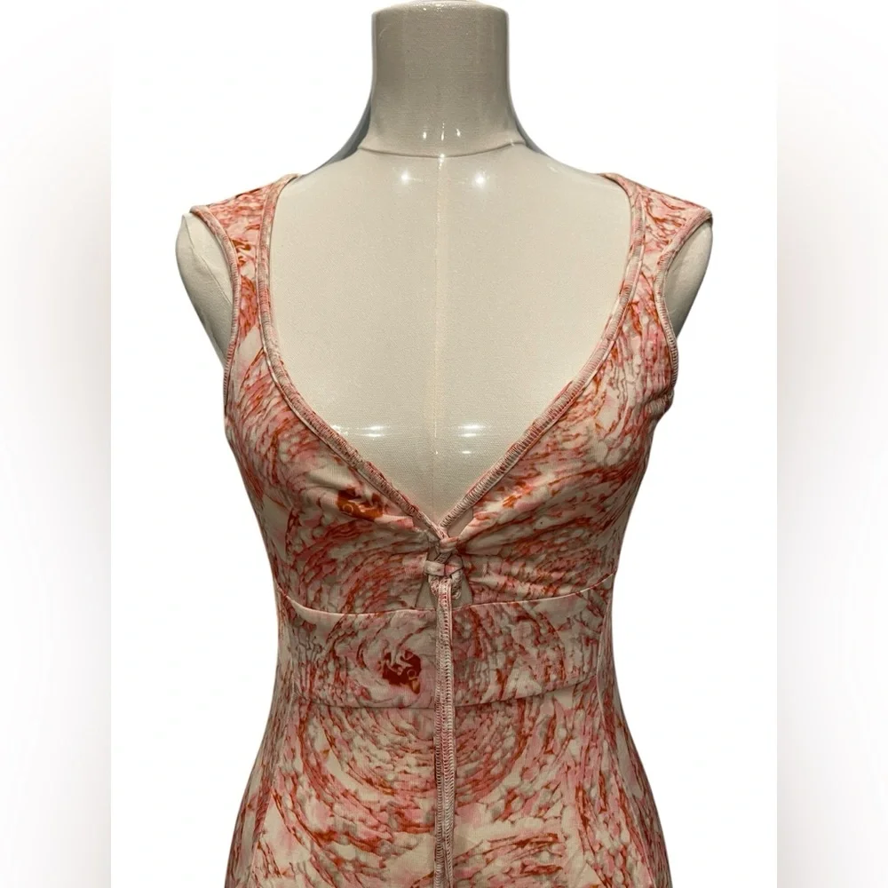 JUST CAVALLI boho fairycore floral midi dress Size:42 - Picture 2 of 11